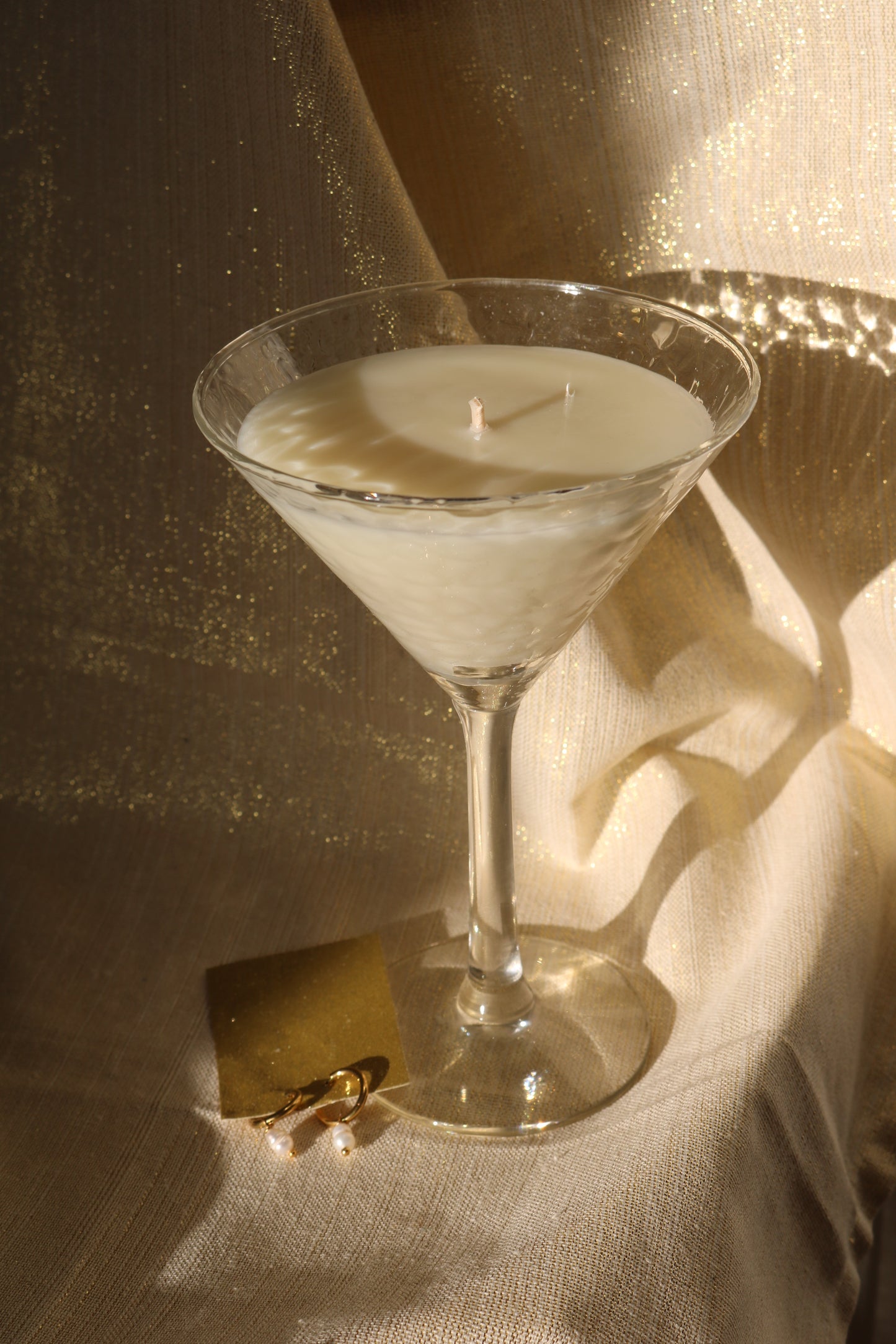 Bougie bijoux cocktail Mamie Blues x Lunasole