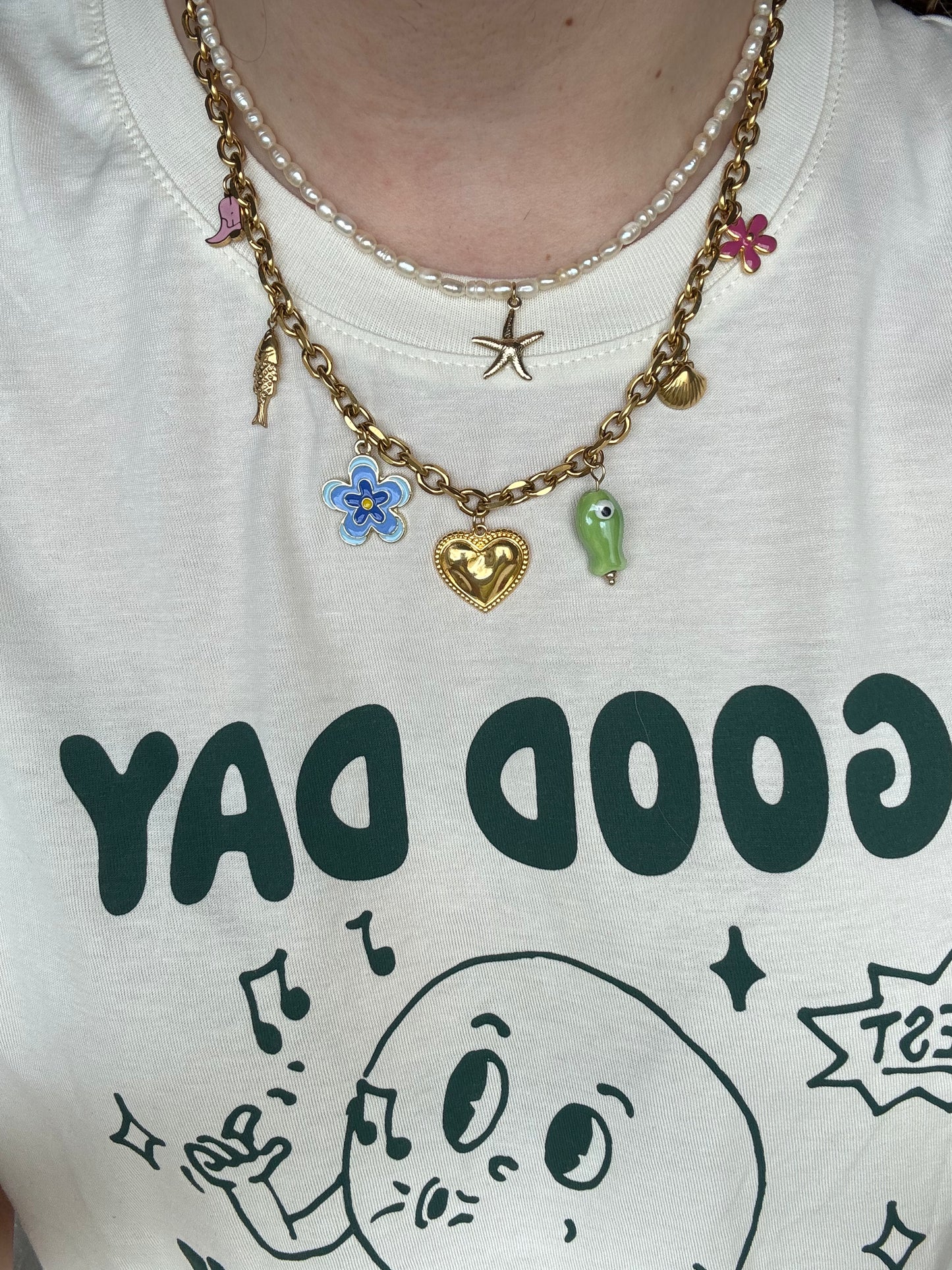 Charm Santiag émaillée