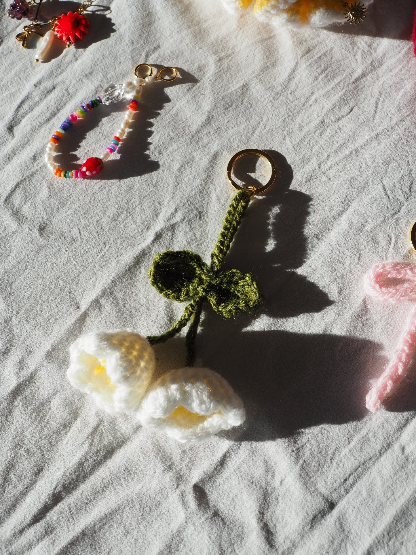 Grigri Crochet Fleur X Dinde