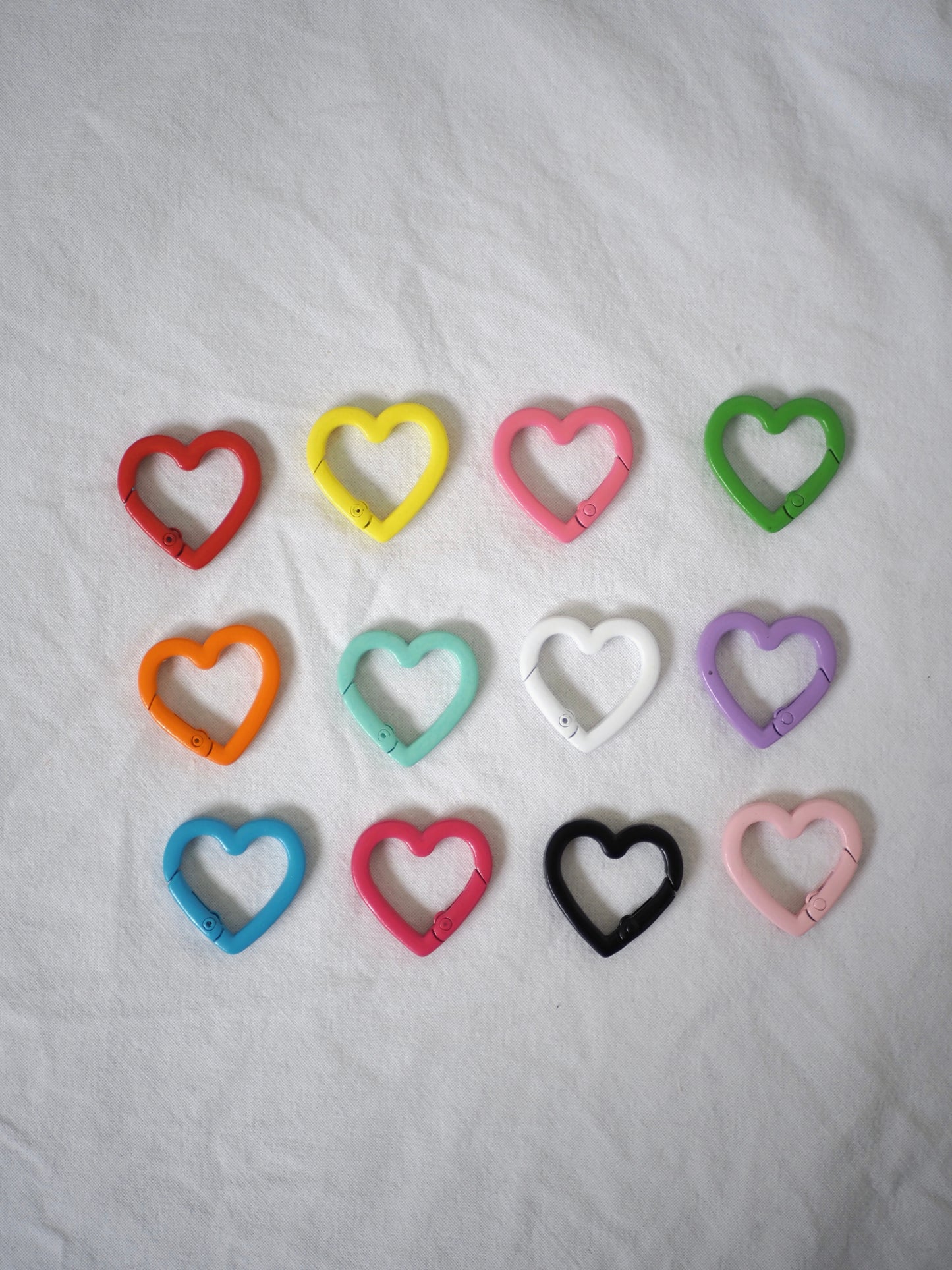 Mousqueton mini coeur