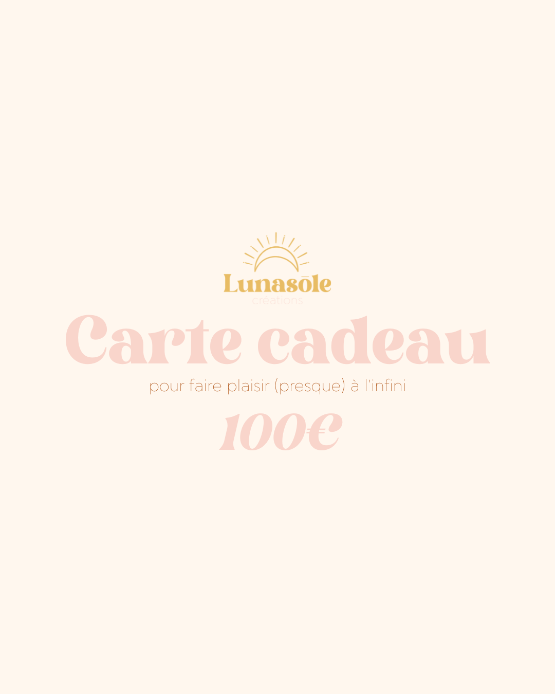 Carte-cadeau 100€