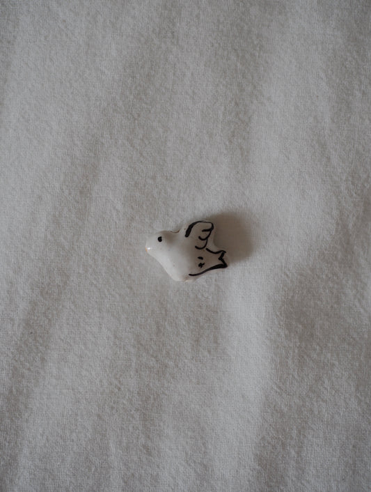 Charm oiseau blanc