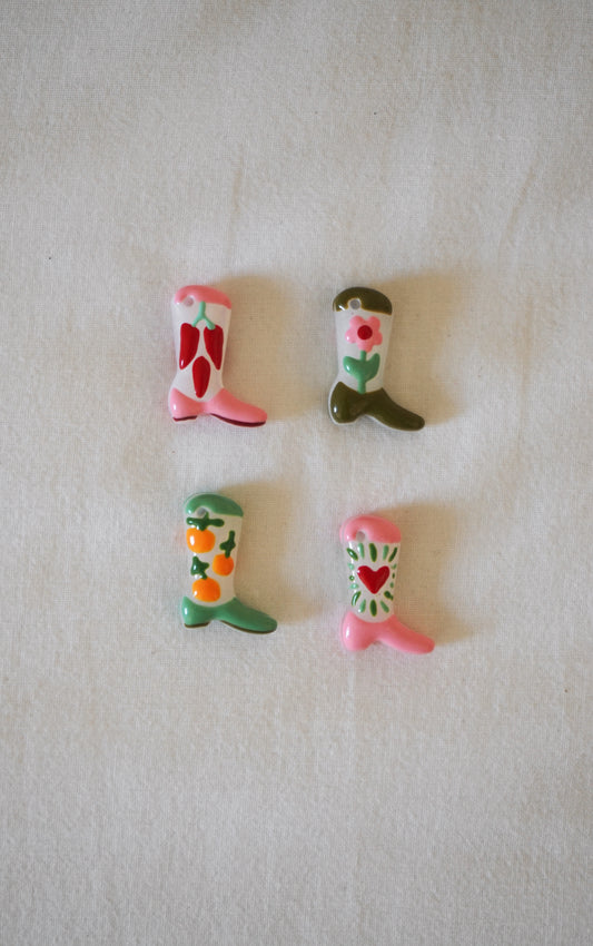 Charm santiag résine